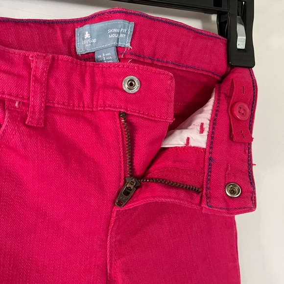 BabyGap Skinny Fit Moulant Dark Pink Girl 3 - Picture 5 of 6